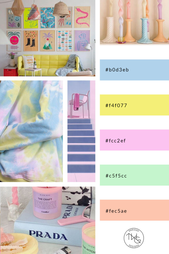 5 Color Palettes for Spring & Summer - Laura Jade Prado