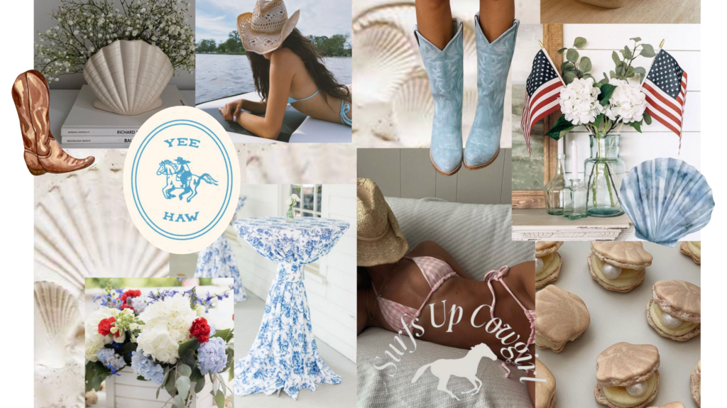 A Coastal Cowgirl Party Theme | 4th of July Party Planning - Laura Jade